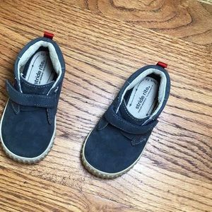 Stride Rite toddler Blue Suede shoes Sz 6M